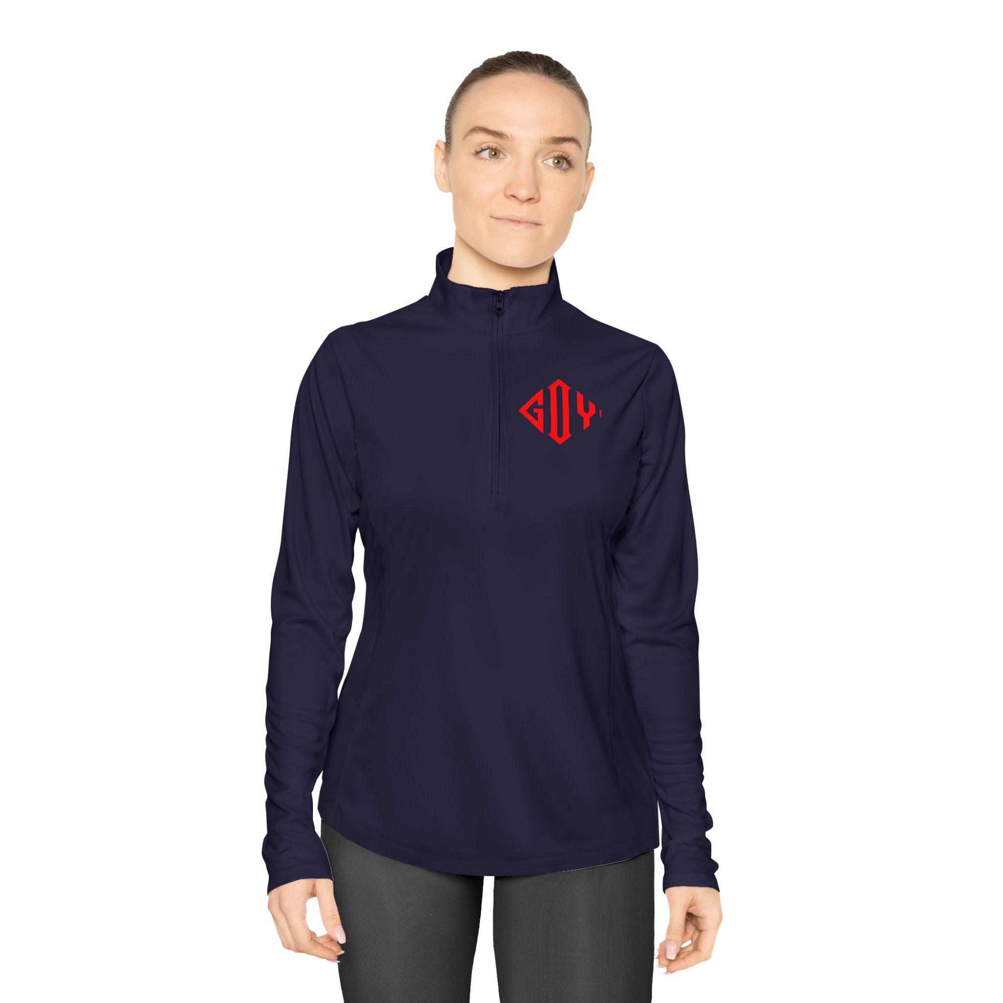 Fear of Goy Ladies Quarter-Zip Pullover