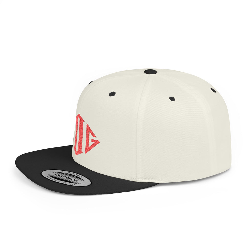 Fear of Goyim MOG Snapback Hat — Flat Bill Embroidered